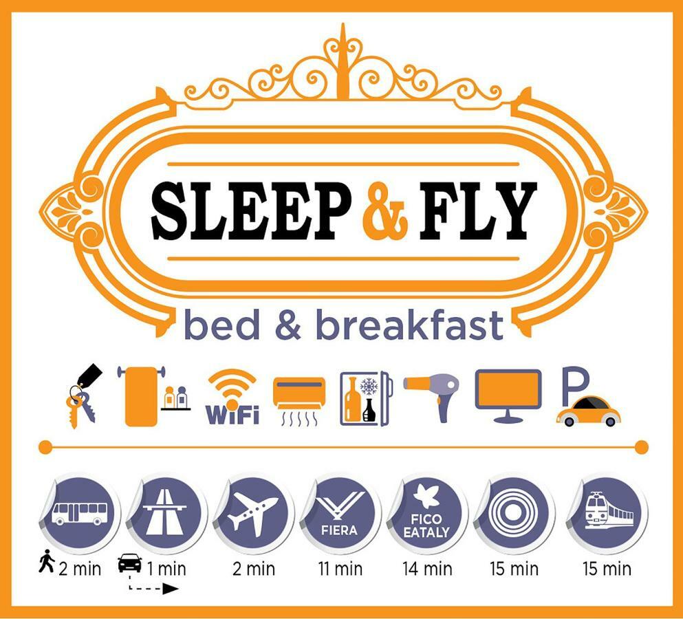 Bed and Breakfast Sleep & Fly Болонья Экстерьер фото